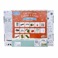 Cutie de colorat si artizanat de Craciun, Tinsel Twin Grafix R01-1502